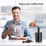 SHARDOR Electric Coffee and Herb Grinder, Black