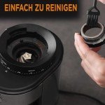Ollygrin Electric Burr Coffee Grinder with 30 Settings