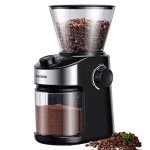 SHARDOR Electric Burr Coffee Grinder with 32 Settings