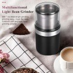 One-Touch Electric Coffee Blade Grinder with Bowl