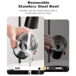 One-Touch Electric Coffee Blade Grinder with Bowl