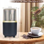 Electric Coffee and Spice Grinder with Removable Bowl
