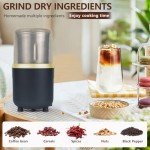 Electric Coffee and Spice Grinder with Removable Bowl