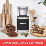 Electric Coffee Bean Grinder with Removable Bowl