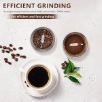 Electric Coffee and Spice Grinder with Removable Bowl