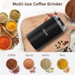 Electric Coffee Grinder for Beans and Spices