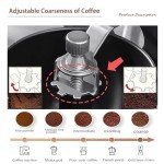 Manual Burr Coffee Grinder with Jars & Brush