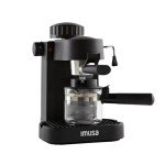 IMUSA 4-Cup Espresso & Cappuccino Maker - Black