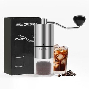 Manual Coffee Grinder with Adjustable Settings