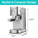 CASABREWS 20 Bar Espresso Machine with Frother