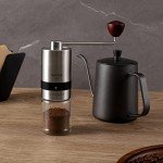 VEVOK CHEF Manual Stainless Steel Coffee Grinder