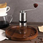 VEVOK CHEF Manual Stainless Steel Coffee Grinder