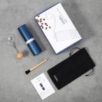 Vzaahu Manual Coffee Grinder - Blue, 40g Capacity