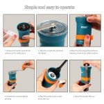 Portable Manual Coffee Grinder with Adjustable Coarseness