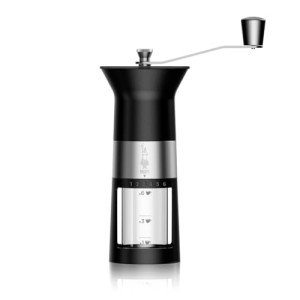 Bialetti Matte Black Stainless Steel Coffee Grinder