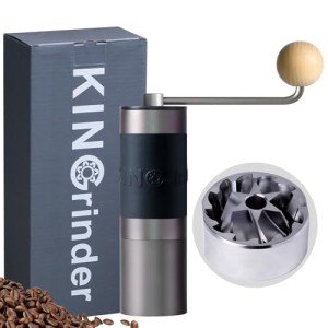 KINGrinder K1 Manual Coffee Grinder with Handle