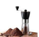 Portable Adjustable Ceramic Burr Coffee Grinder