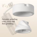 DeeKleen Portable Manual Coffee Grinder with Ceramic Burr
