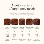 DeeKleen Portable Manual Coffee Grinder with Ceramic Burr