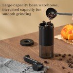 DeeKleen Portable Manual Coffee Grinder with Ceramic Burr