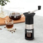Bialetti Matte Black Stainless Steel Coffee Grinder