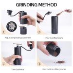 TRINIDa Premium Manual Coffee Grinder for Travel