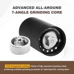 Manual Stainless Steel Coffee Grinder with Adjustable Coarseness