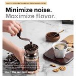 MITBAK Adjustable Manual Coffee Grinder for All Brews