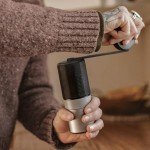 WACACO Exagrind Portable Stainless Steel Coffee Grinder