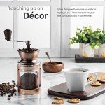 MITBAK Adjustable Manual Coffee Grinder for All Brews