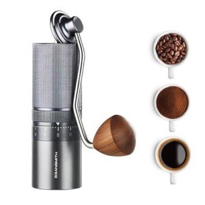 M1 Manual Coffee Grinder - Adjustable Stainless Steel Burr