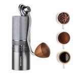 M1 Manual Coffee Grinder - Adjustable Stainless Steel Burr