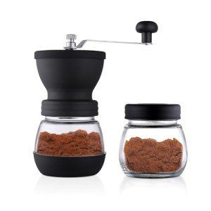 Adjustable Manual Coffee Grinder with Sealing Can