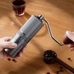 M1 Manual Coffee Grinder - Adjustable Stainless Steel Burr