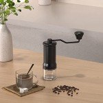 Stainless Steel Manual Coffee Grinder - Adjustable Grind
