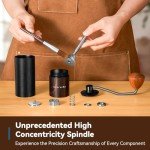 ECORELAX Portable Manual Coffee Grinder - Precision Grinding