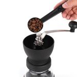 Adjustable Manual Coffee Grinder with Sealing Can