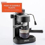 IMUSA 4-Cup Espresso & Cappuccino Maker - Black