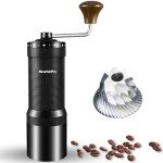NewlukPro M7 Portable Manual Coffee Bean Grinder