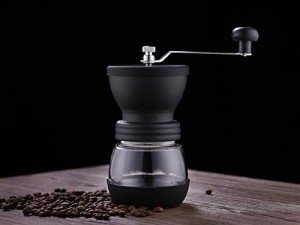 Portable Manual Coffee Grinder with Adjustable Settings