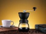 Portable Manual Coffee Grinder with Adjustable Settings