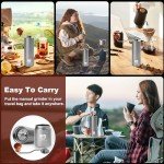 Portable Manual Coffee Grinder for Precision Brewing