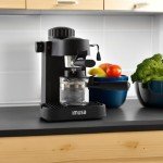 IMUSA 4-Cup Espresso & Cappuccino Maker - Black
