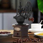 IMAVO Antique Wooden Manual Coffee Grinder