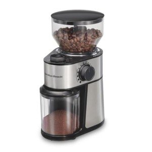 Hamilton Beach Burr Coffee Grinder with 18 Settings