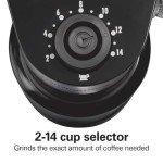 Hamilton Beach Burr Coffee Grinder with 18 Settings