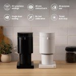 Fellow Opus Conical Burr Coffee Grinder - Matte White