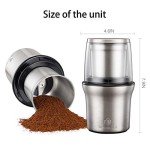 Dr. Mills Electric Coffee Grinder with Detachable Cup