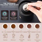 Portable Stainless Steel Coffee Grinder with Adjustable Settings