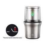 Dr. Mills Electric Coffee Grinder with Detachable Cup